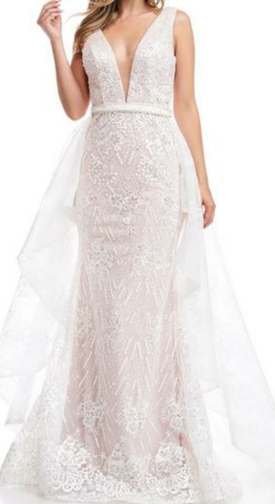 New fitted wedding dress,formal bridal gown.